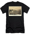 University of Virginia Vintage Map Birds Eye View 1856 Carol Japp T-Shirt