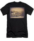 University of Virginia Vintage Map Birds Eye View 1856 Sepia Carol Japp T-Shirt