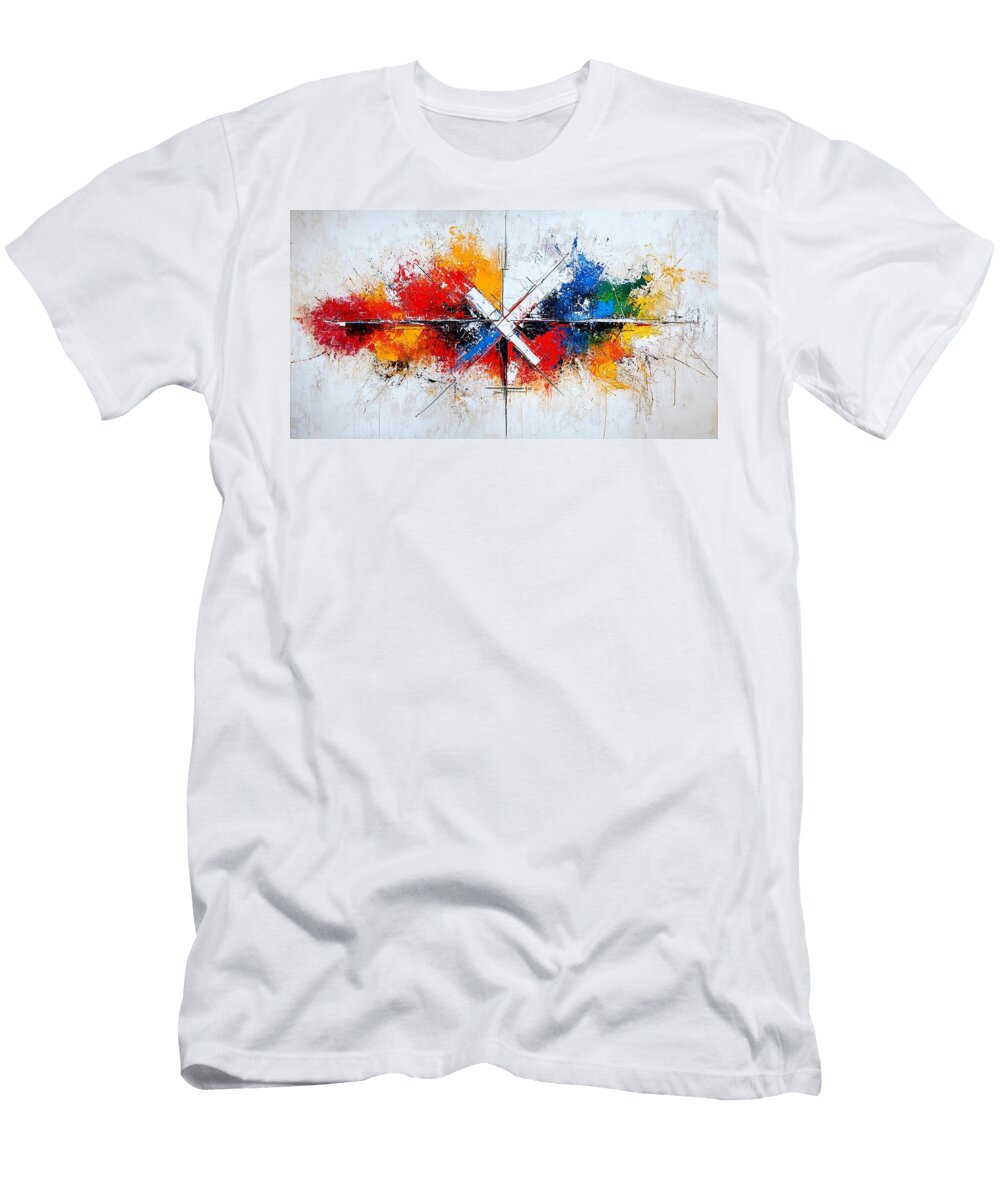 University of Wisconsin Modern Abstraction Olivia Villarreal T-Shirt