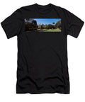 University Students in the Campus Panoramic Images T-Shirt