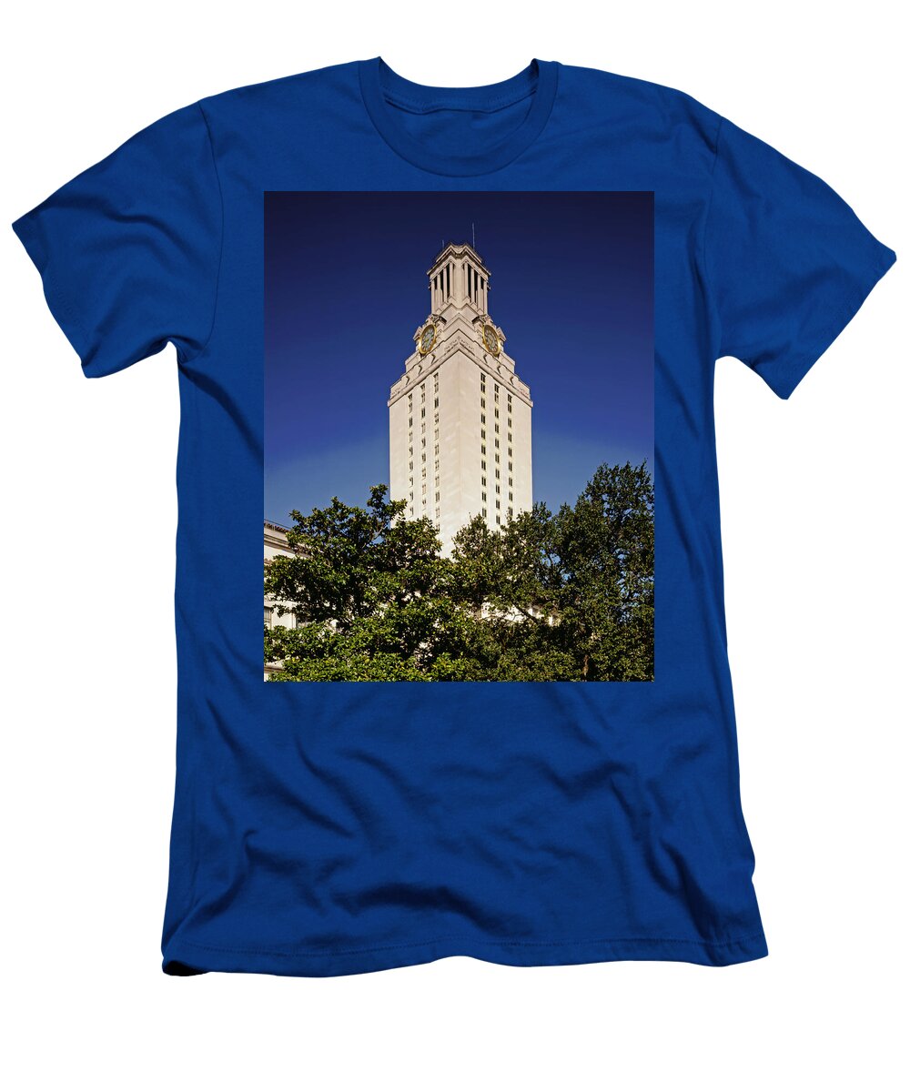 University Tower on the Campus of the University of Texas Mountain Dreams T-Shirt