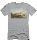 Unloading Barges At Low Tide George Barret Jnr T-Shirt
