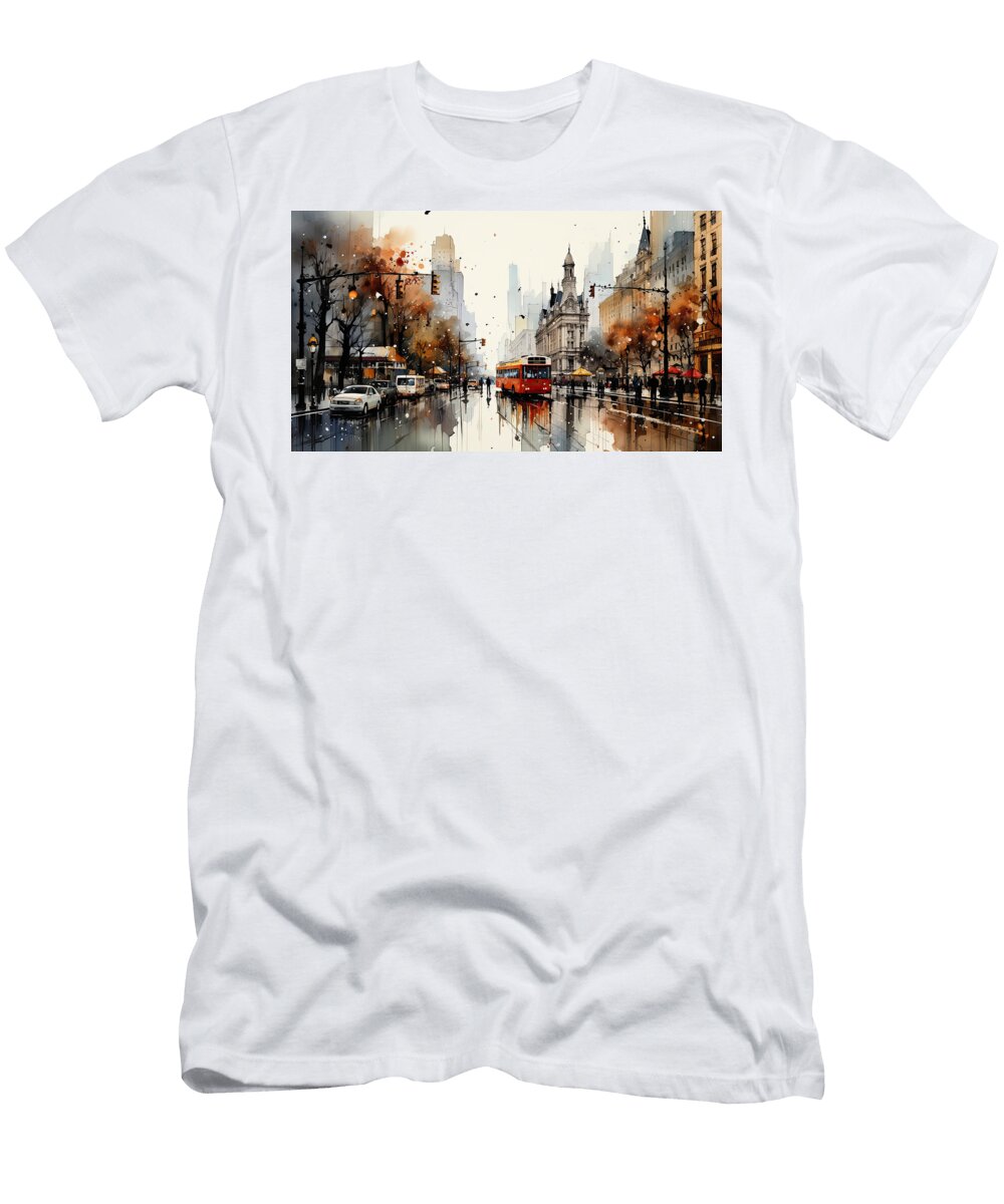 Upper West Side Bus Evie Carrier T-Shirt
