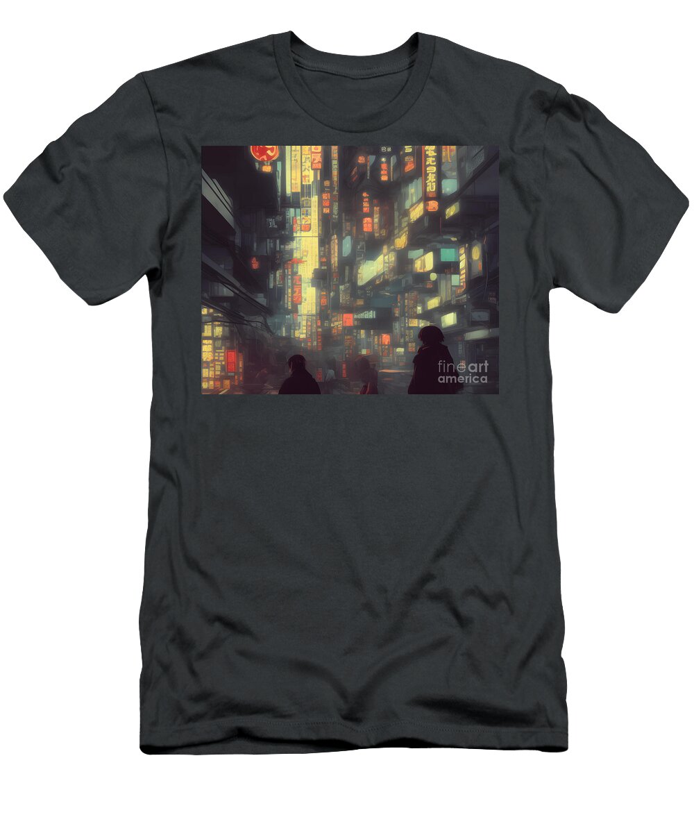 Urban Atmosphere Artistry Marunouchi Business District Essence Mizorey T-Shirt