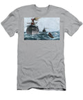 US Fleet At Key West in 1898 Armored Cruiser New York Battleship Indiana and Torpedo Boat American School T-Shirt