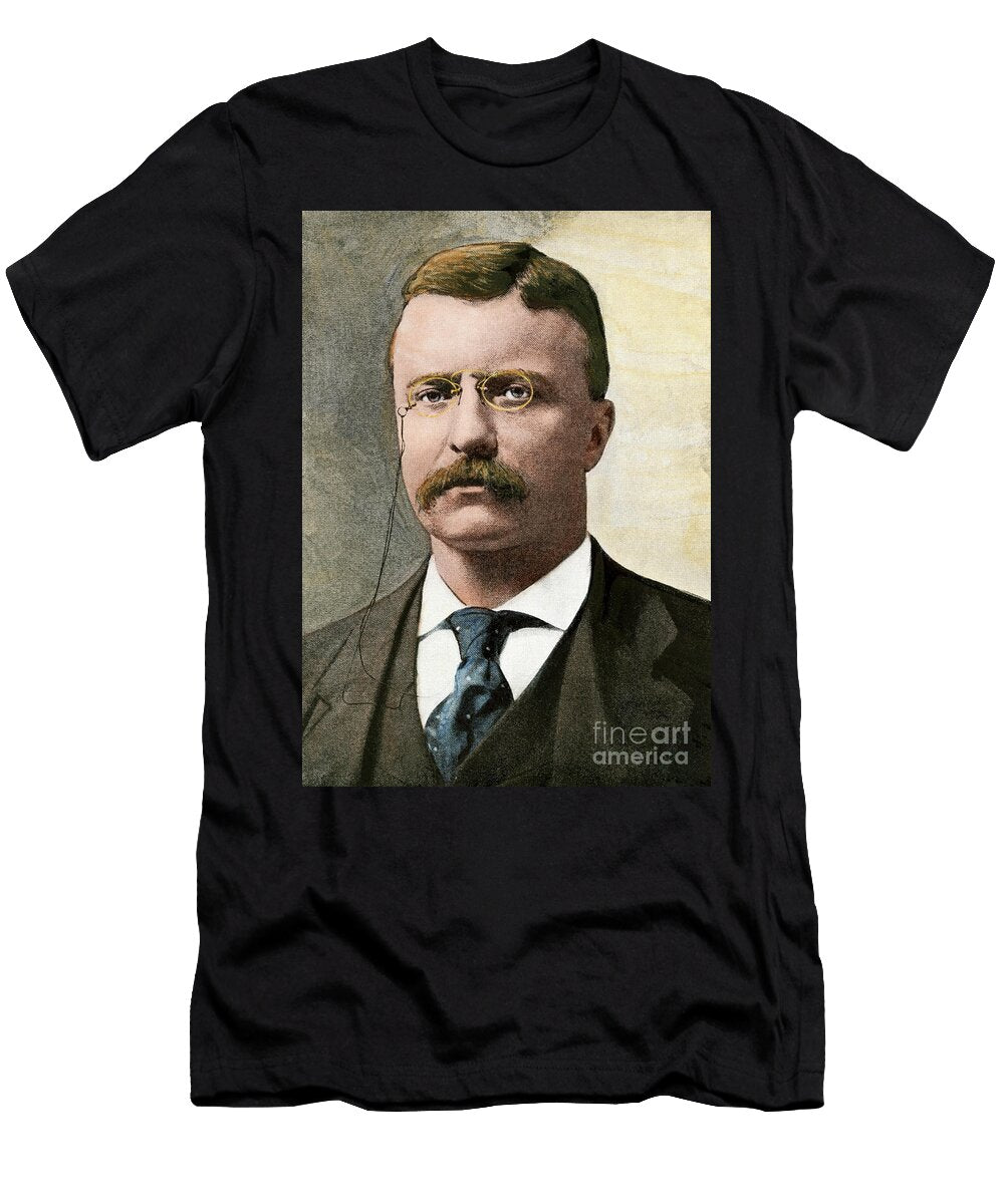 US President Theodore Roosevelt American School T-Shirt