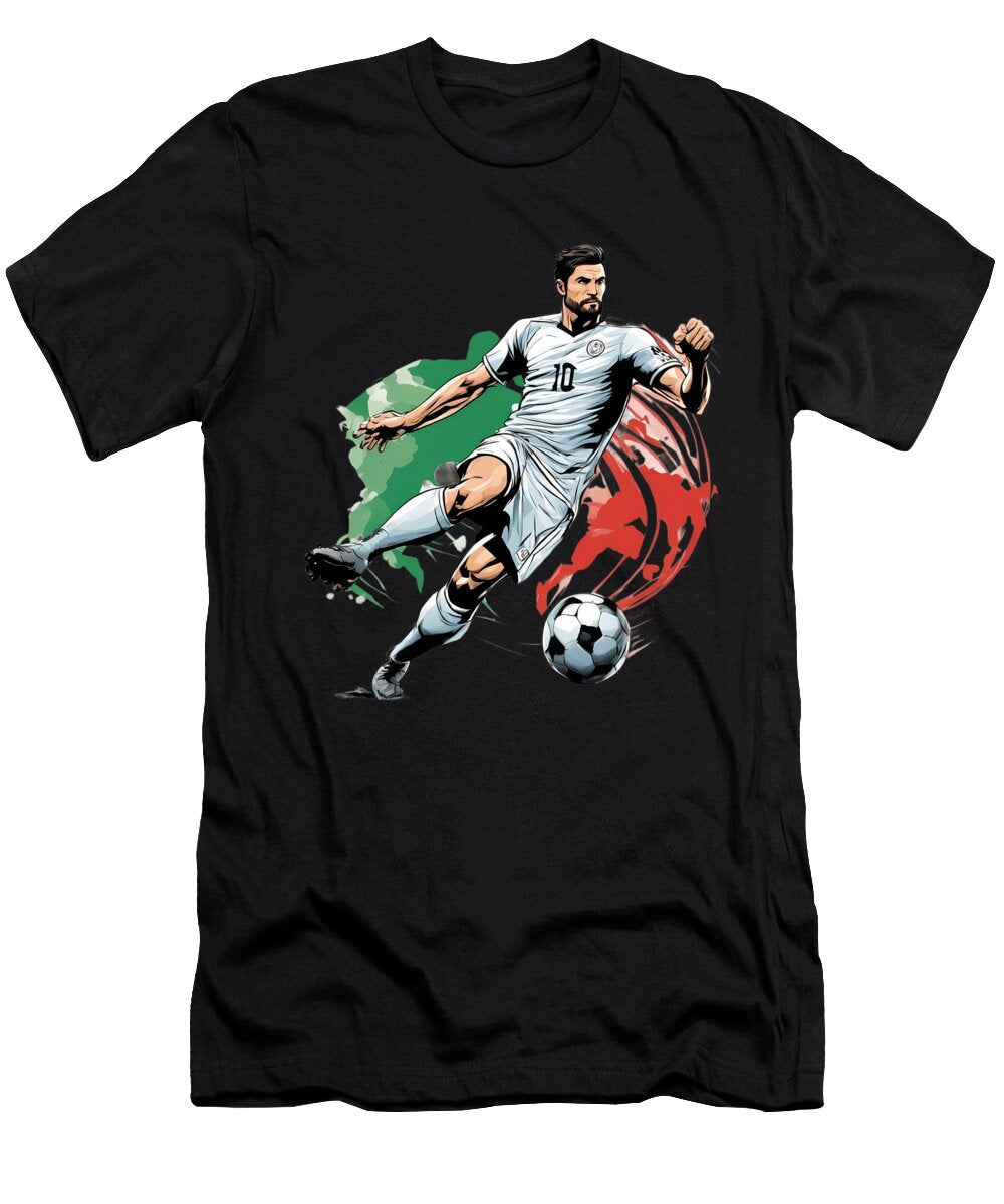 USA Soccer Anime Girl Nft T-Shirt