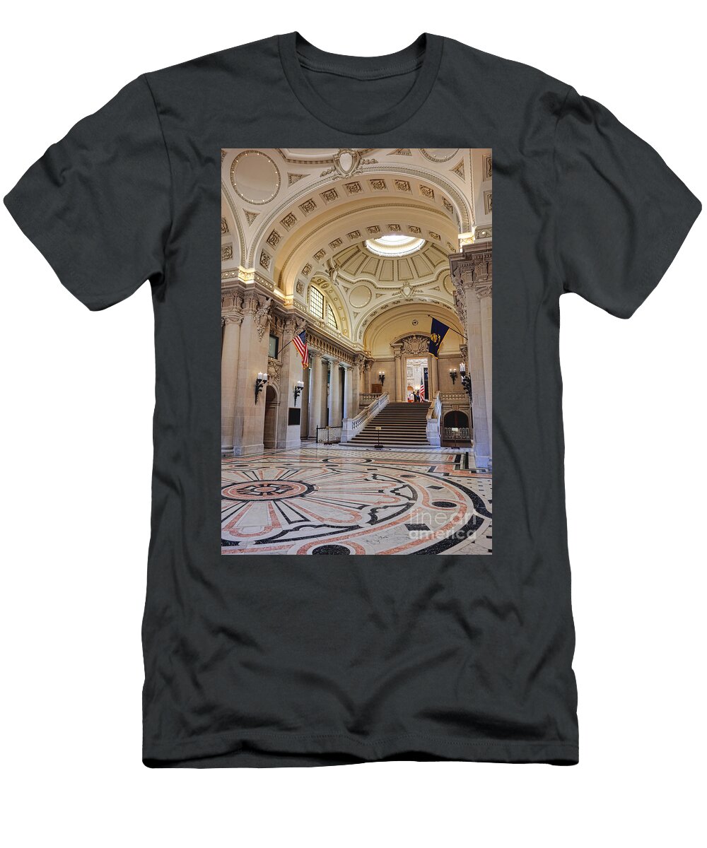 Usna Bancroft Hall Memorial Hall Olivier Le Queinec T-Shirt