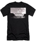 Ut Tower University of Texas Austin Black and White Dmr Filho T-Shirt