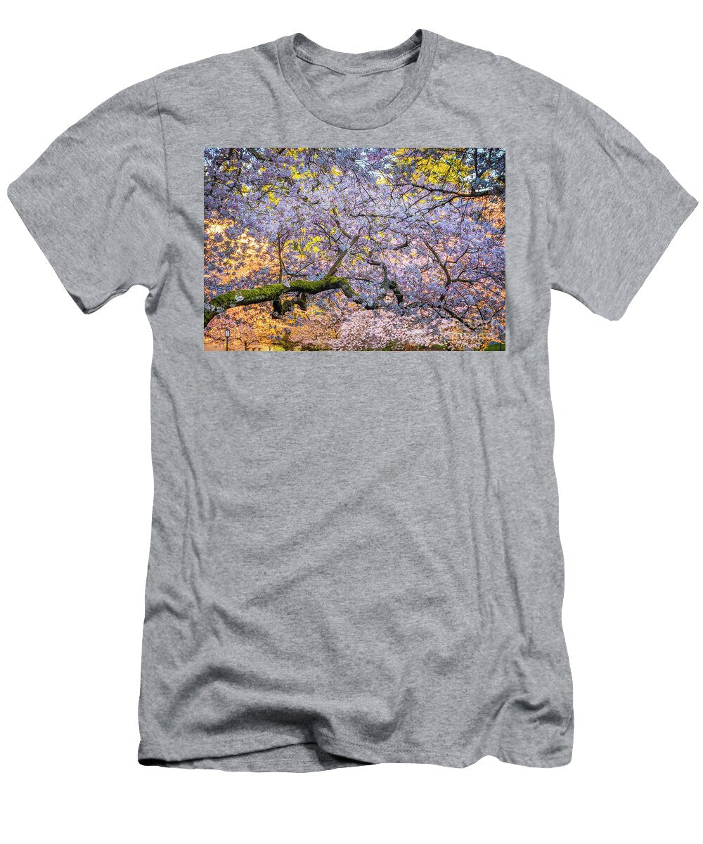 Uw Quad Cherry Abstract 1 Inge Johnsson T-Shirt