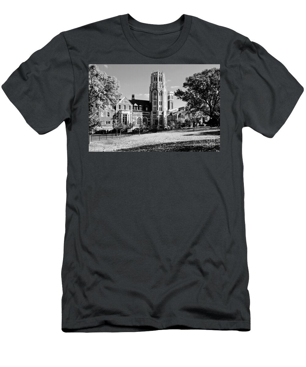 Vanderbilt University E Bronson Ingram College Nashville Black and White Dmr Filho T-Shirt