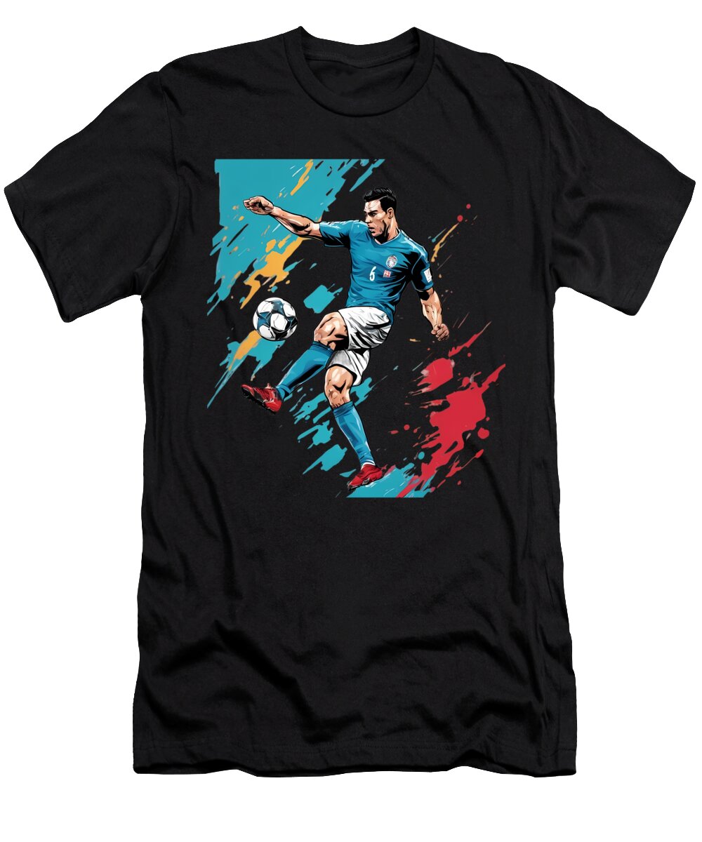 Venezuela Football Anime Girl Nft T-Shirt