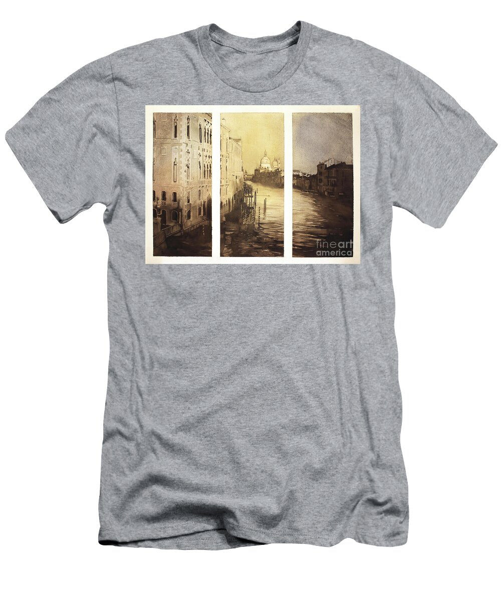 Venice Sunset Tryptych Ryan Fox T-Shirt