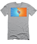 Versus Art Vector Frame with Cracked Vector Texture Prakorn Sathirapthya T-Shirt