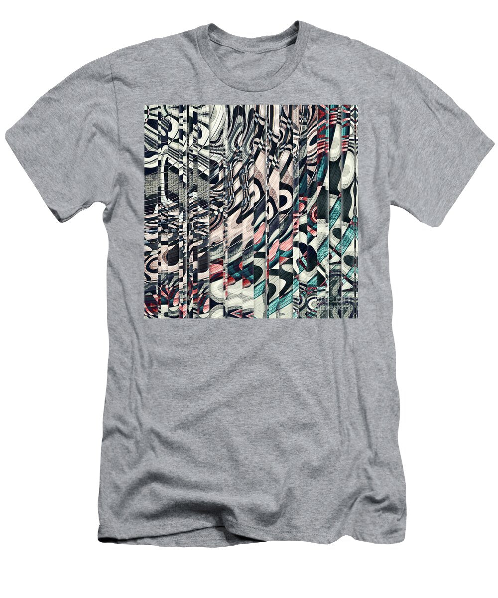 Vertical Graphic Layers Phil Perkins T-Shirt