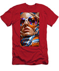 Vibrant Modern Fashion Portrait Kevin Walker and Pixel Reverie T-Shirt