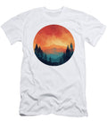 Vibrant Mountain and Forest Silhouette Beautiful Things T-Shirt