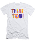 Vibrant Papercut Thank You Art By Jen Montgomery Jen Montgomery T-Shirt