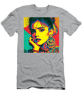 Vibrant Retro Woman Portrait Daniel Tarnok T-Shirt