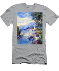 View of Pallanza on Lago Di Maggiore Charles Edmund Rowbothamcharles Edmund Rowbotham T-Shirt