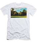 View of the Golden Dome University of Notre Dame Library of Congress T-Shirt