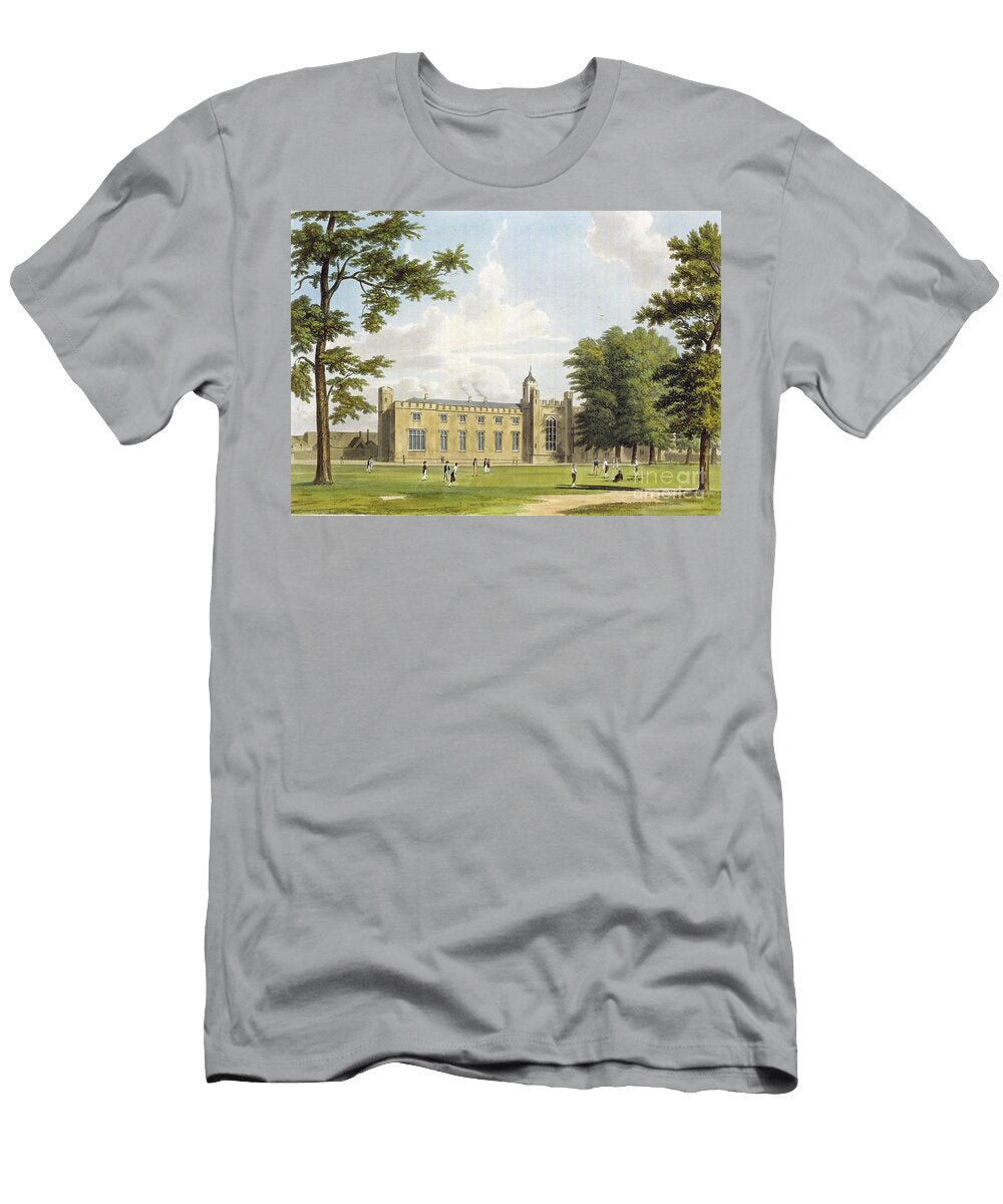 View of the Southern Schools and Dormitories of Rugby School From the Playground William Westall T-Shirt