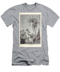 Villa and Garden Near Cairo M2 Historic Illustrations T-Shirt