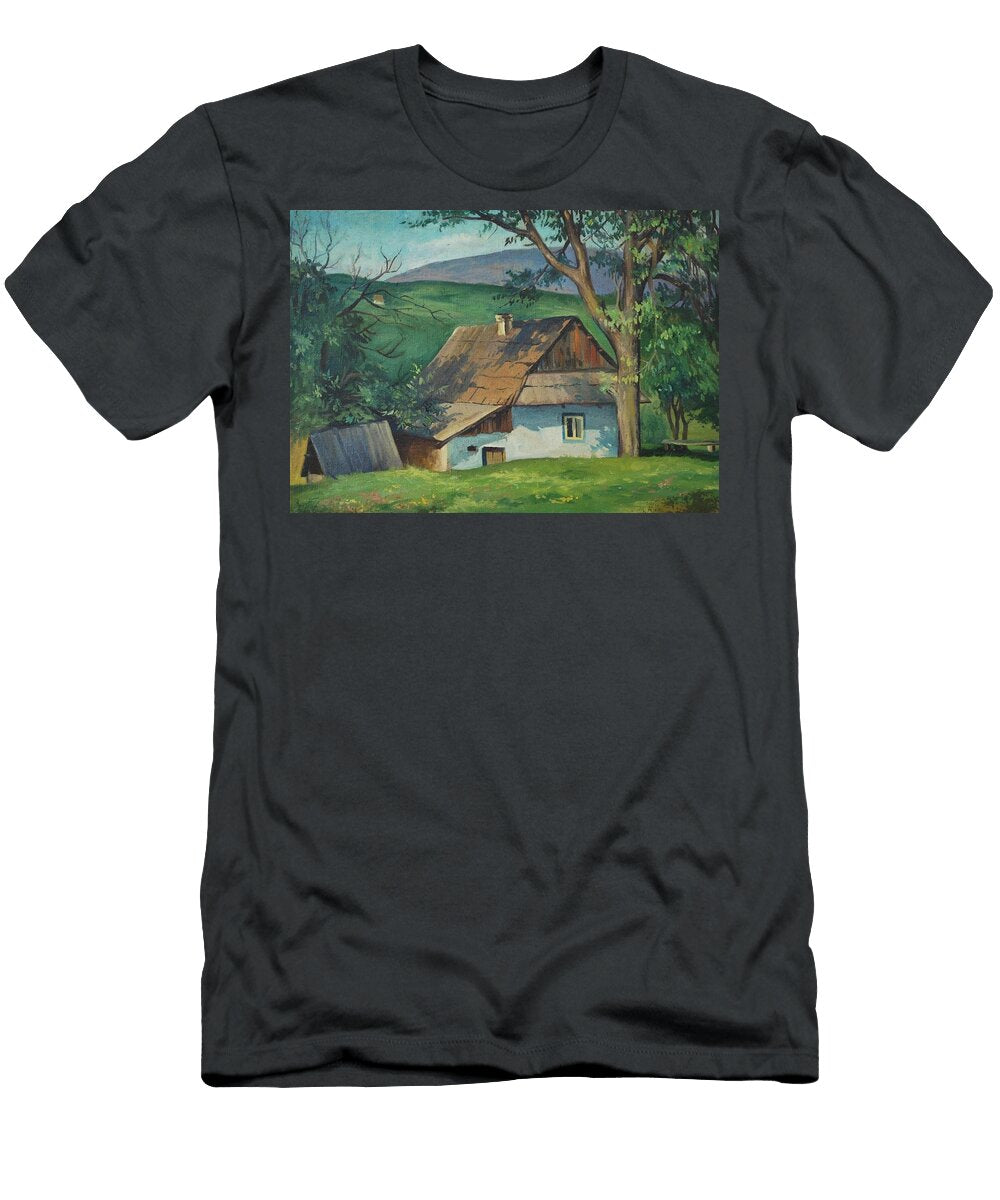 Village on the Mountainside Lauren Dane T-Shirt