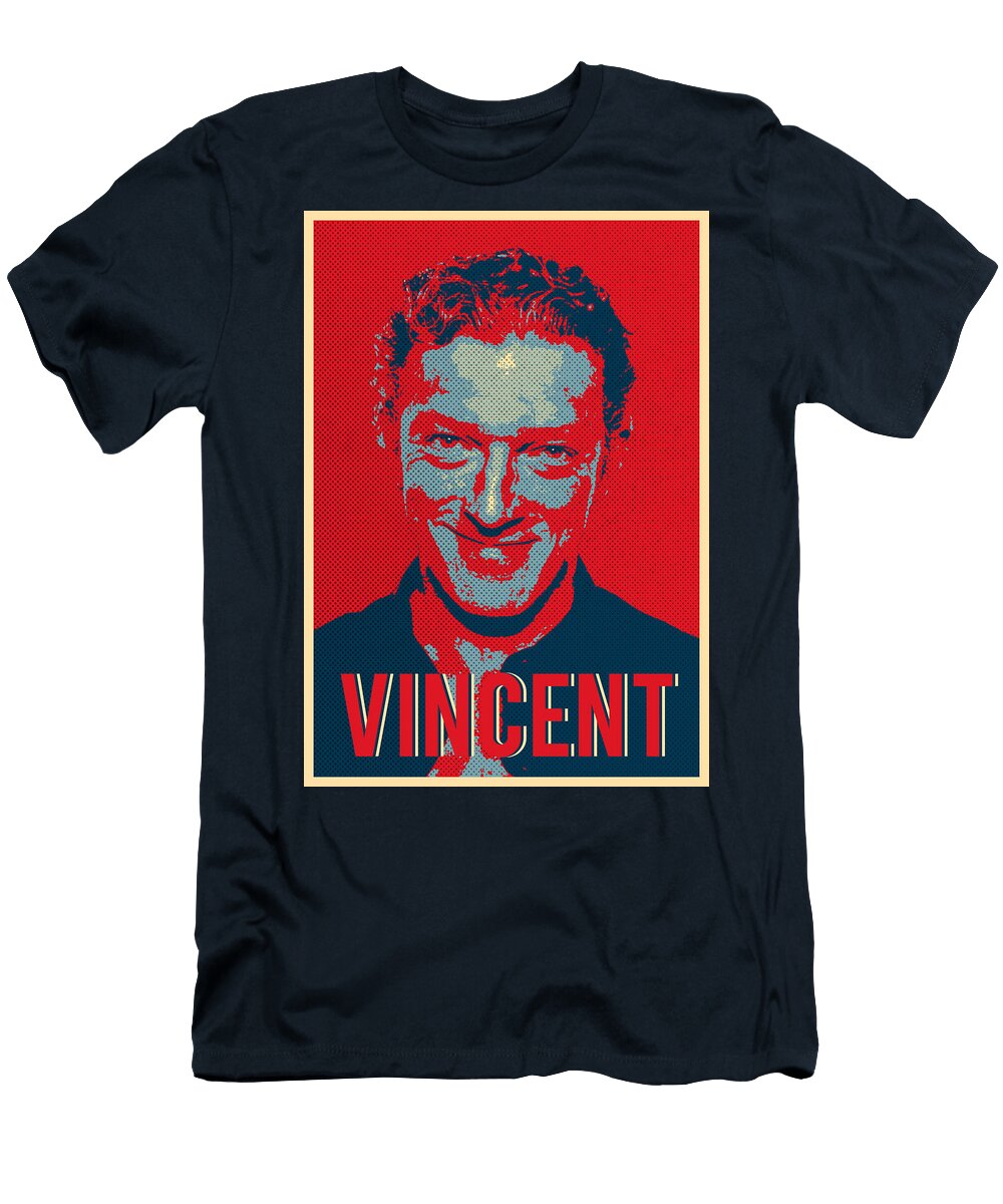 Vincent Cassel Hope Pop Art Carlos V T-Shirt