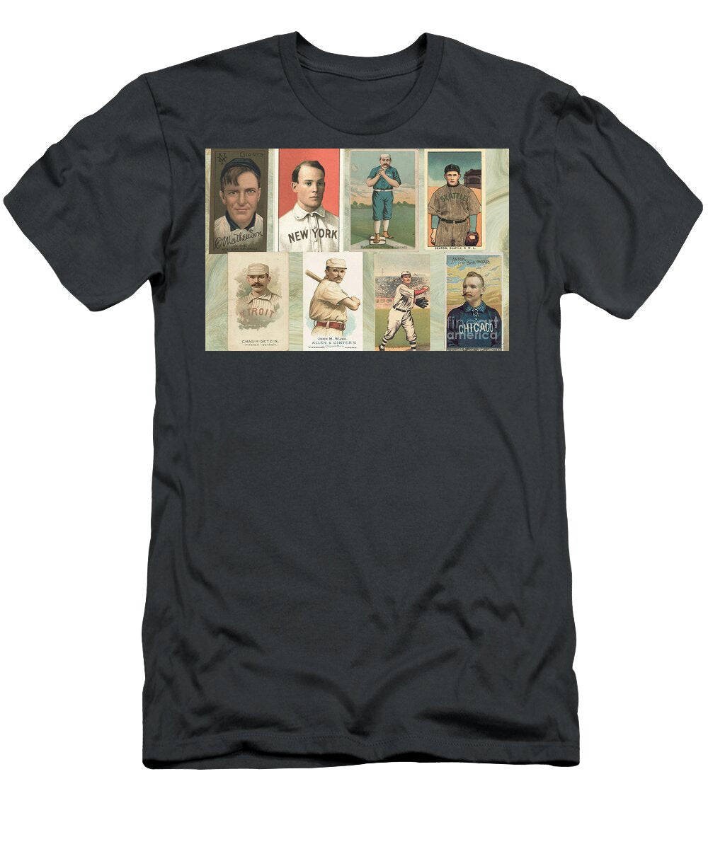 Vintage Baseball Cards Patricia Hofmeester T-Shirt