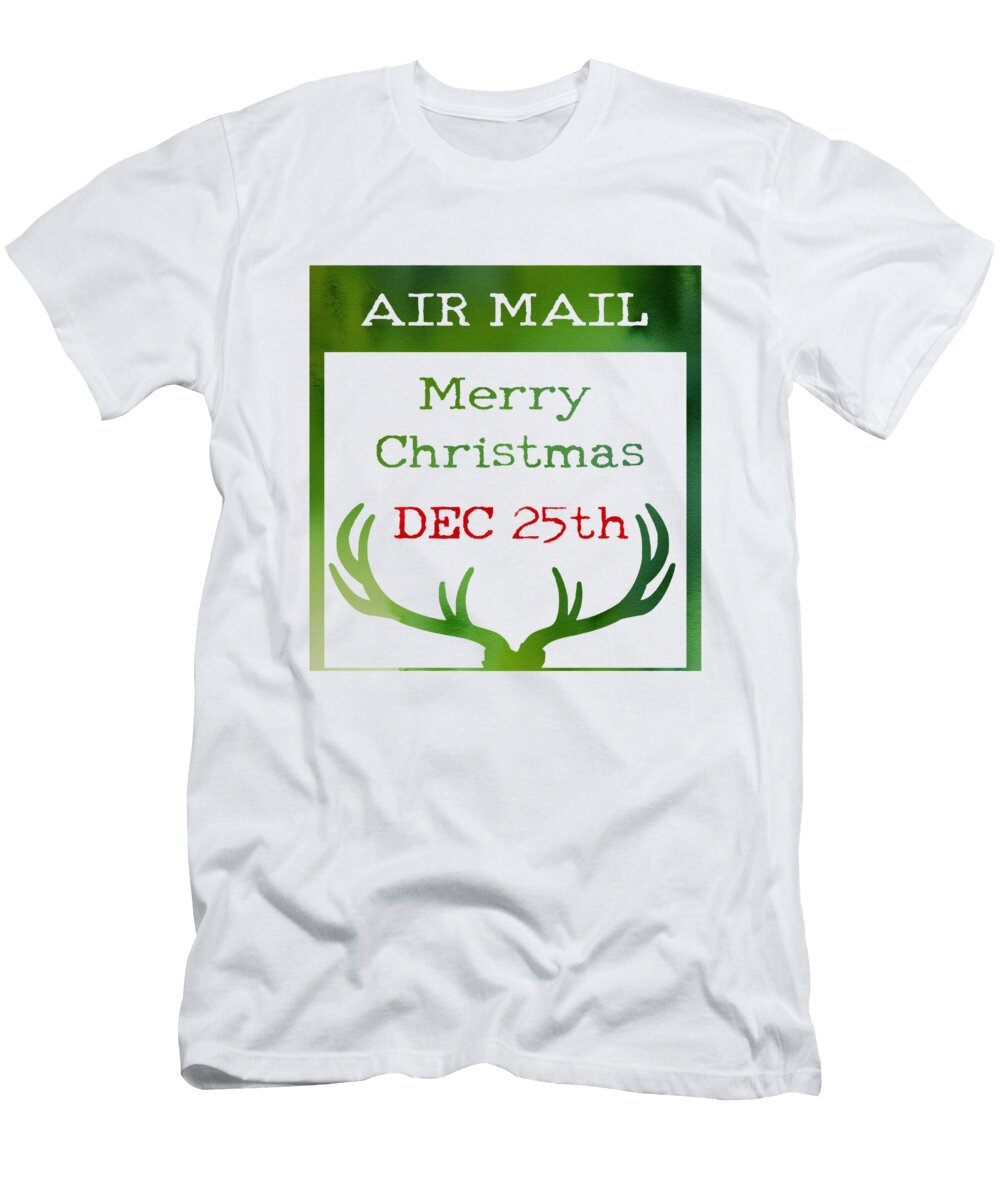 Vintage Collection of Christmas Stamps No 04 Mounir Khalfouf T-Shirt
