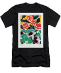 Vintage Floral Patterns Art Nouveau Flower Pochoir Stencil Prin Seguy T-Shirt