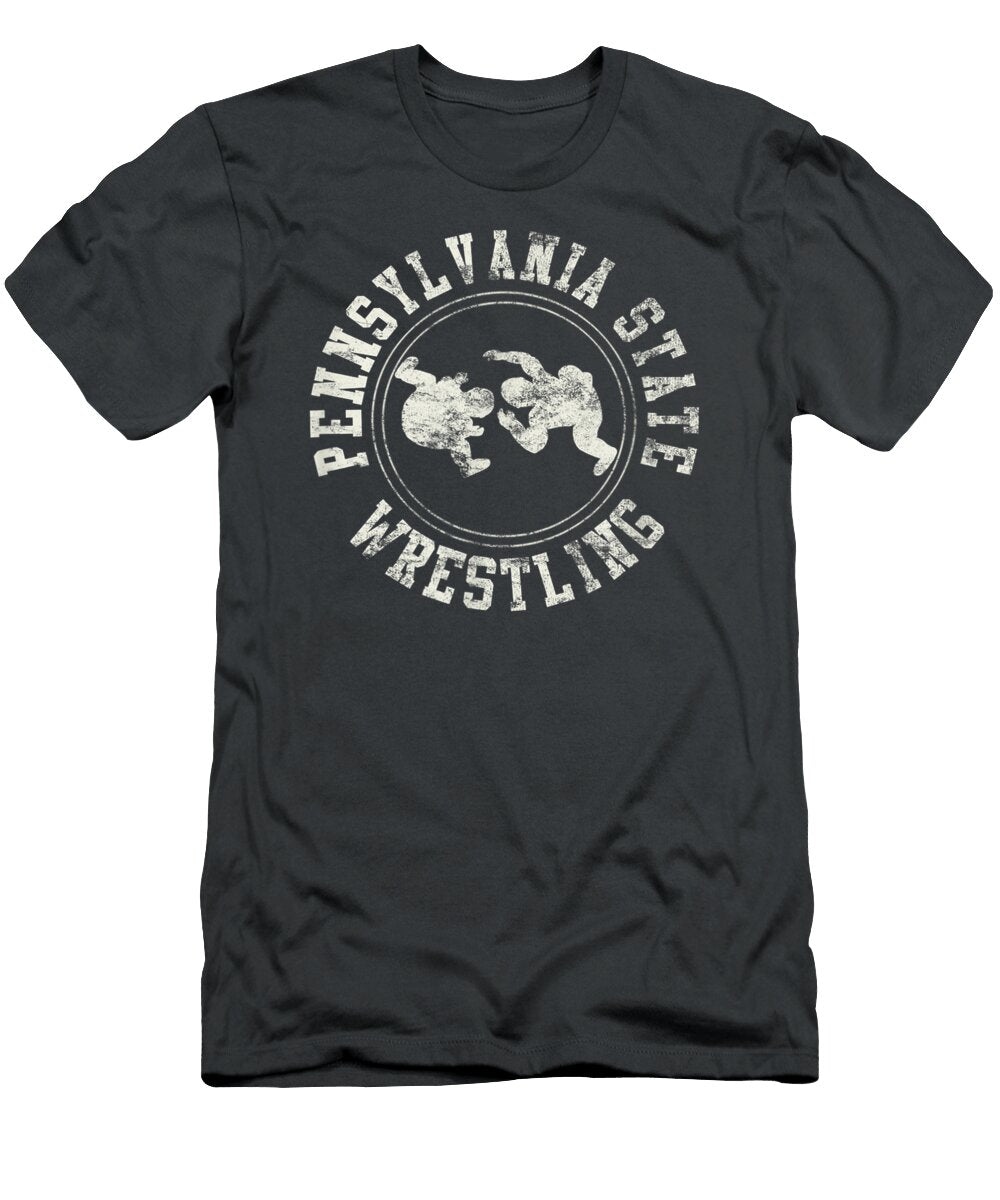 Vintage Pennsylvania State Wrestling Logo Kambev Alba T-Shirt