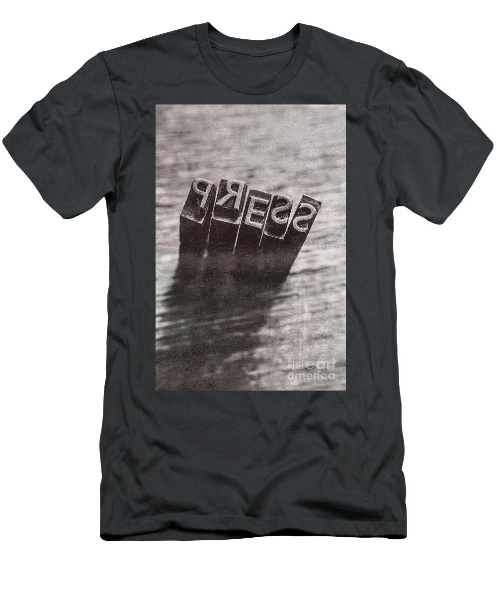 Vintage Press Industry Blocks Jorgo Photography Wall Art Gallery T-Shirt