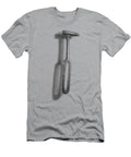 Vintage Rustic Hammer Floating on White in Black and White Yopedro T-Shirt