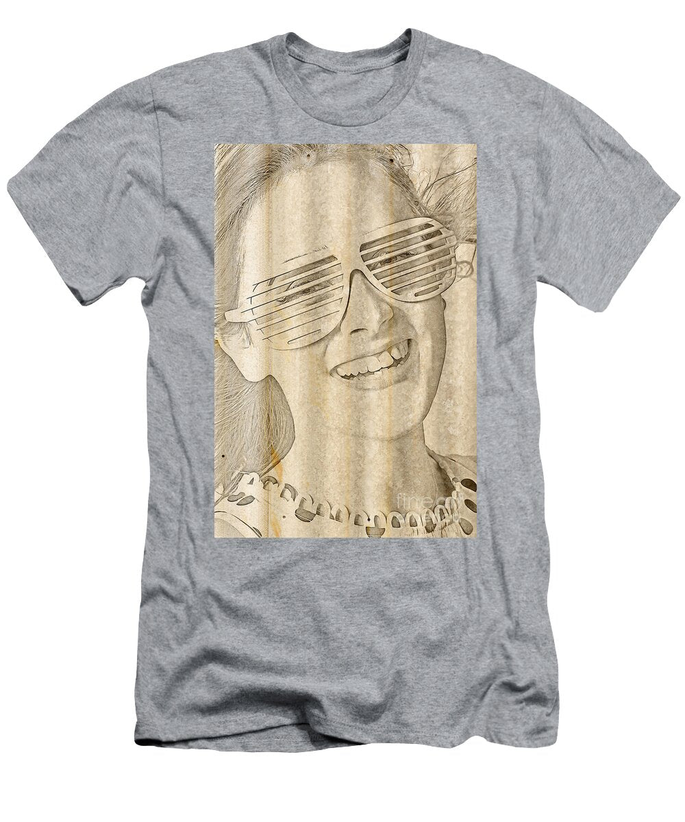 Vintage Tin Sign Pin Up Ryan Jorgensen T-Shirt