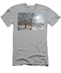 Virginia Tech Campus Snowy Brilliance Betsy Knapp T-Shirt