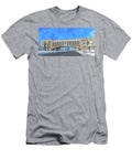 Virginia Tech Campus Torgersen Hall Snowy Day Betsy Knapp T-Shirt