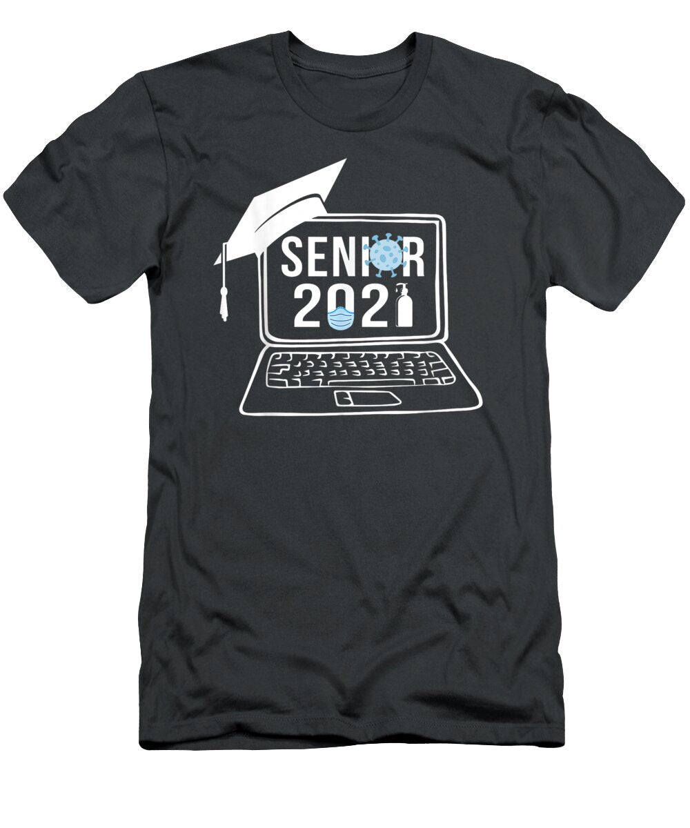 Virtual Senior 2021 Grad 2021 Graduation Kieron Bonnie T-Shirt