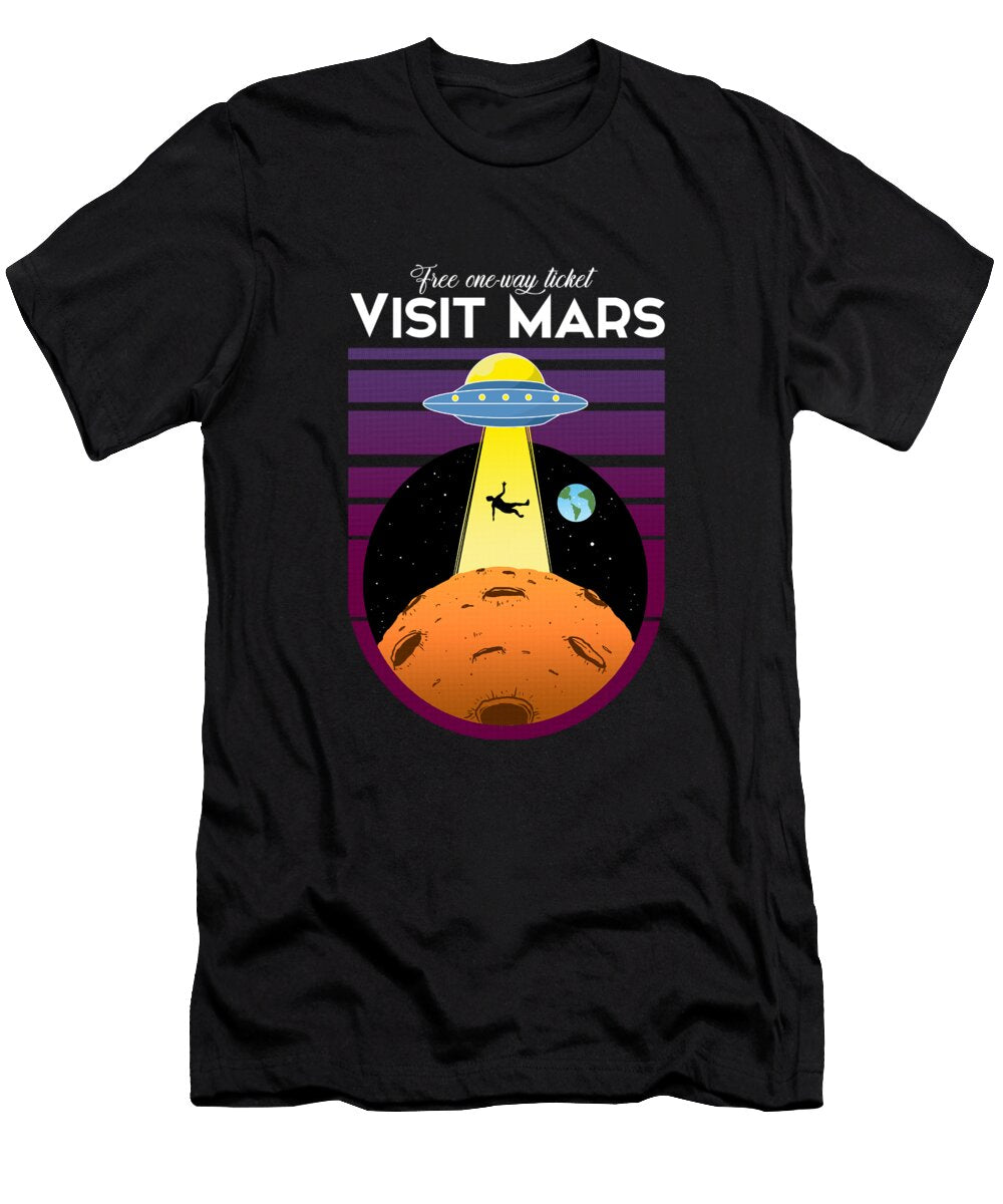 Visit Mars Douglas Evangelista T-Shirt