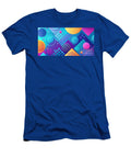 Vivid Colors and Geometric Shapes Combine in a Dynamic and Modern Composition Odon Czintos T-Shirt