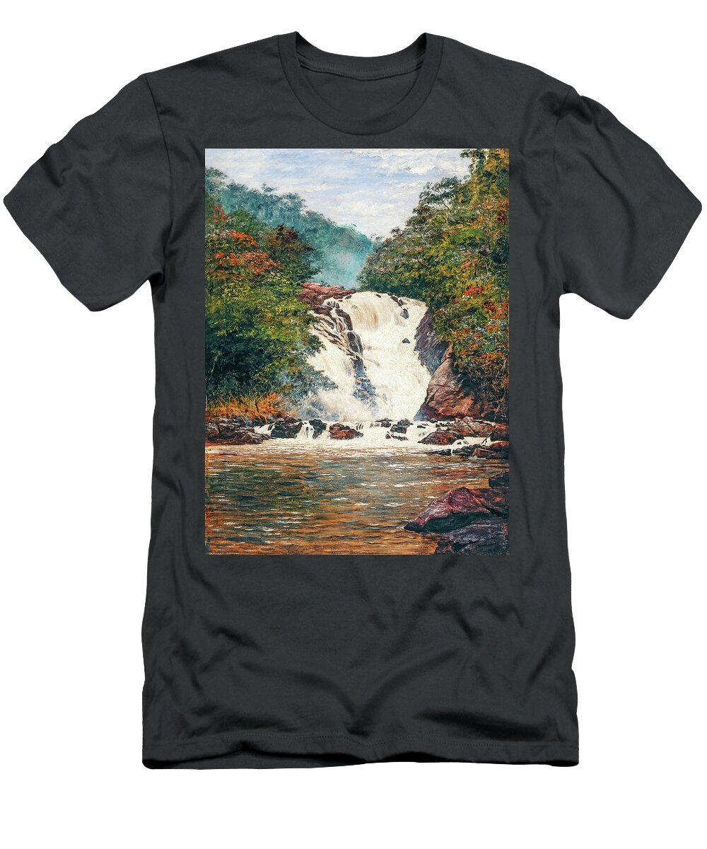 Votorantim Waterfall By Almeida Junior Almeida Junior T-Shirt