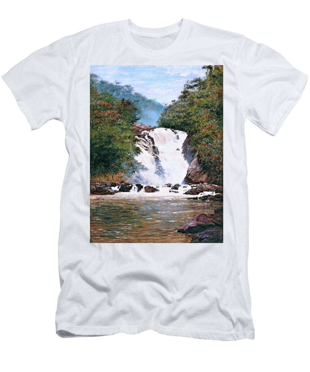 Votorantim Waterfall Digital Remastered Edition Jose Ferraz De Almeida Junior T-Shirt