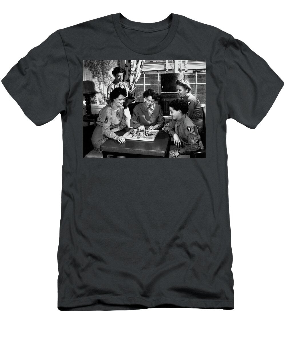 Wacs in Day Room At Dorm 1946 Ed Westcott T-Shirt