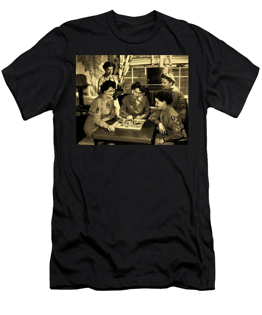 Wacs in Dorm Oak Ridge Tennessee 1940s Ed Westcott T-Shirt