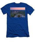 Waiting for Sunrise At Turkey Peak Enchanted Rock Fredericksburg Texas Hill Country Silvio Ligutti T-Shirt