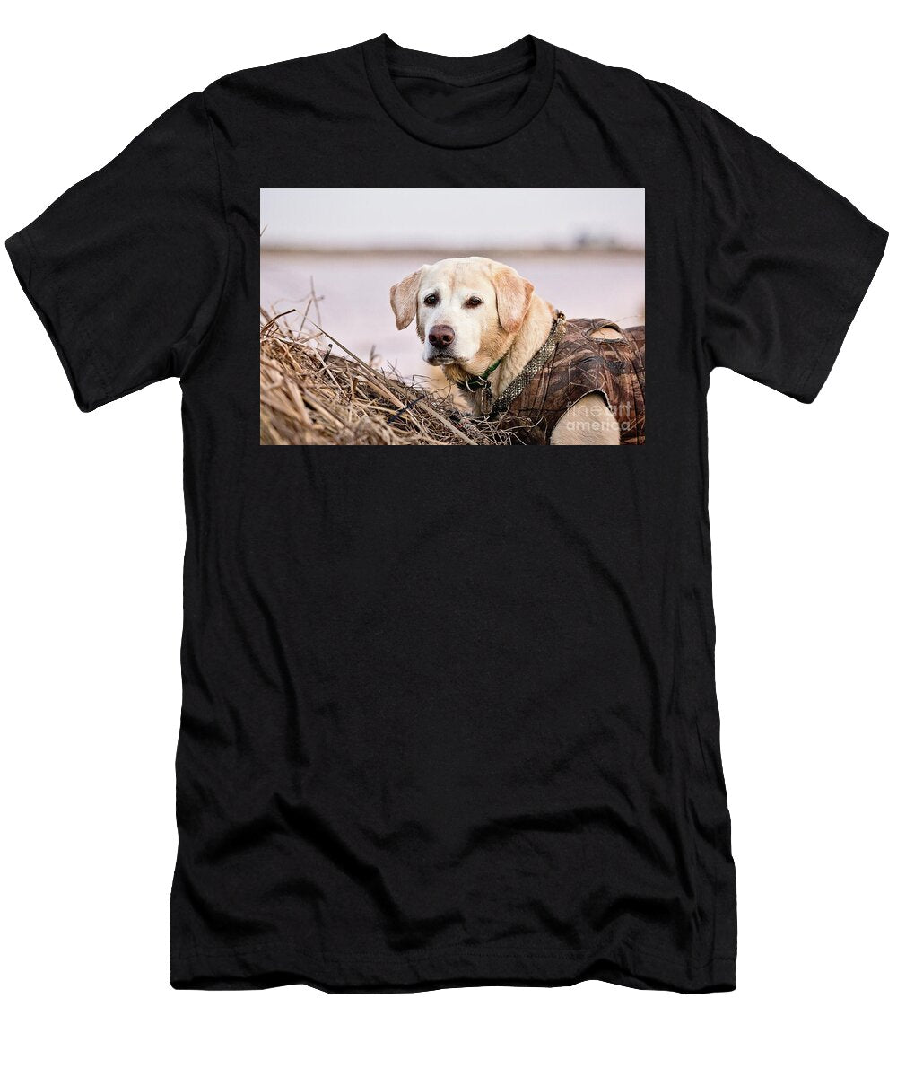 Waiting on the Birds Scott Pellegrin T-Shirt