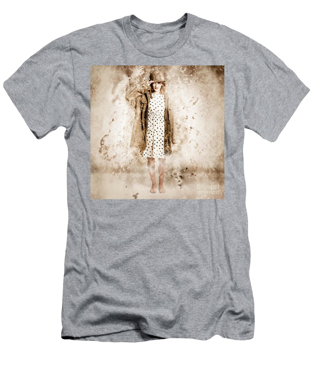 War Effort Pin Up Poster Girl Ryan Jorgensen T-Shirt