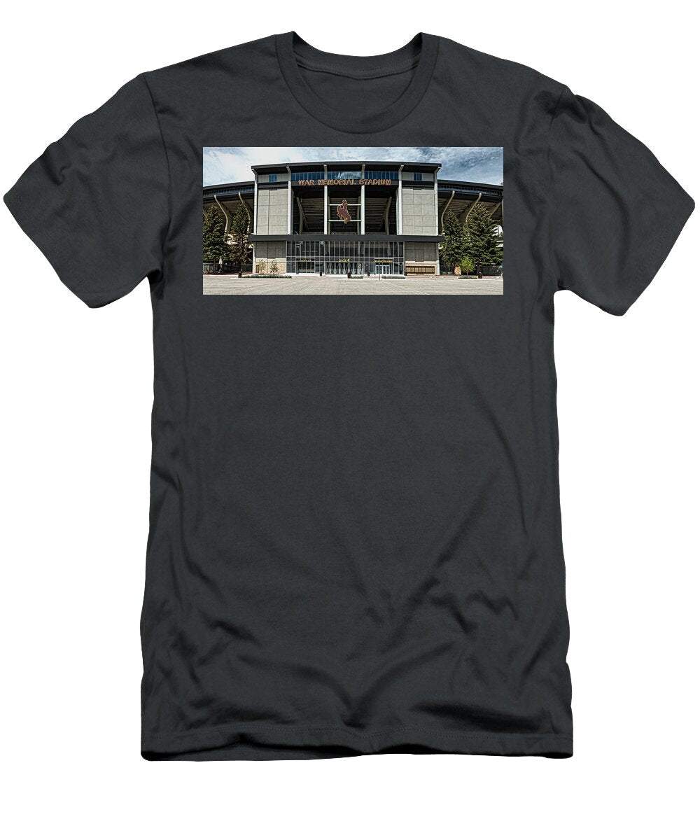 War Memorial Stadium University of Wyoming Mountain Dreams T-Shirt