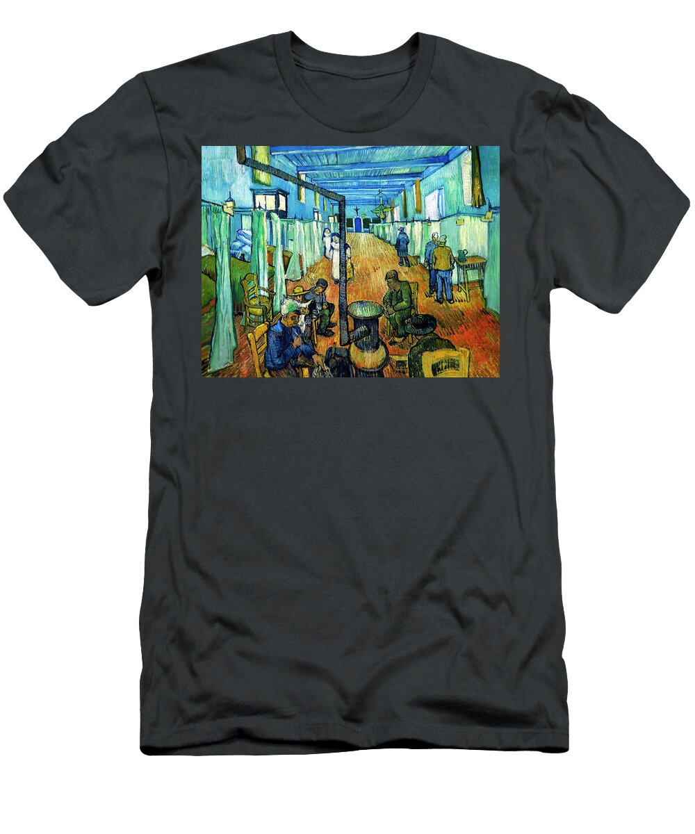 Ward in the Hospital in Arles By Vincent Van Gogh 1889 Vincent Van Gogh T-Shirt